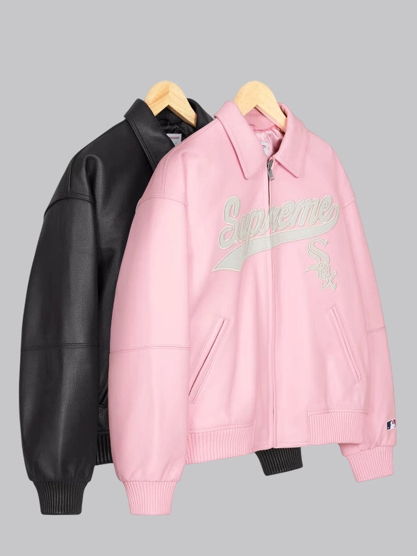 Supreme Chicago White Sox Leather Jacket