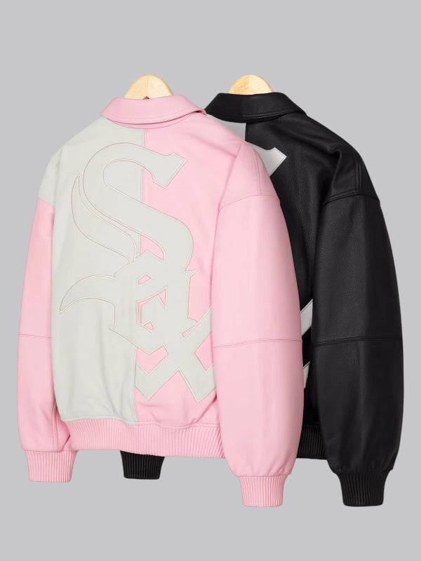 Supreme Chicago White Sox Leather Varsity Jacket