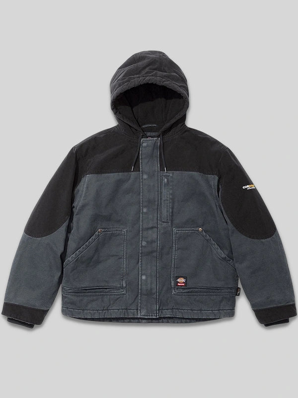 Supreme Dickies Cordura Hooded Work Jacket Black