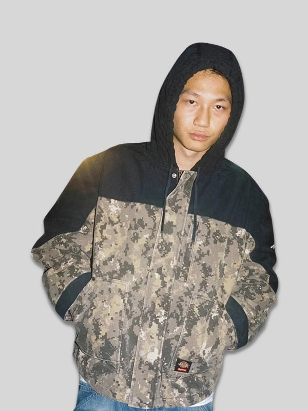 Supreme Dickies Cordura Hooded Work Jacket In Camo