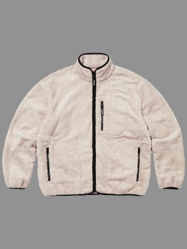 Supreme Kate Moss Fleece Jacket Natural