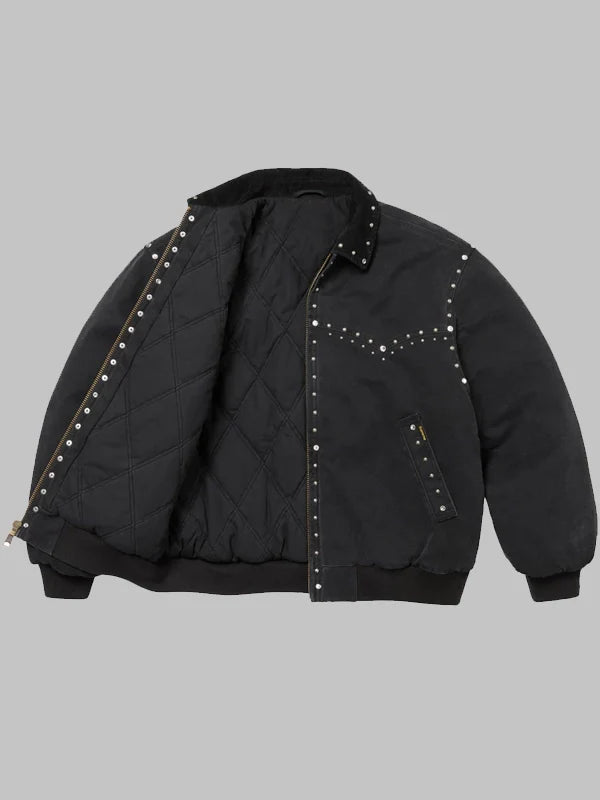 Supreme Studded Work Jacket Black