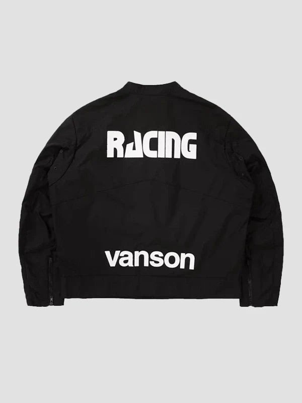 Supreme Vanson Leathers Cordura Black Jacket