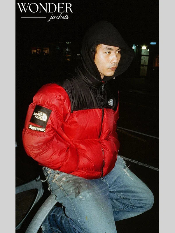 Supreme X The North Face Puffer Jacket Red