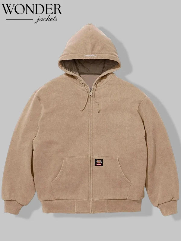 Supreme x Dickies Brown Hoodie Sweatshirt