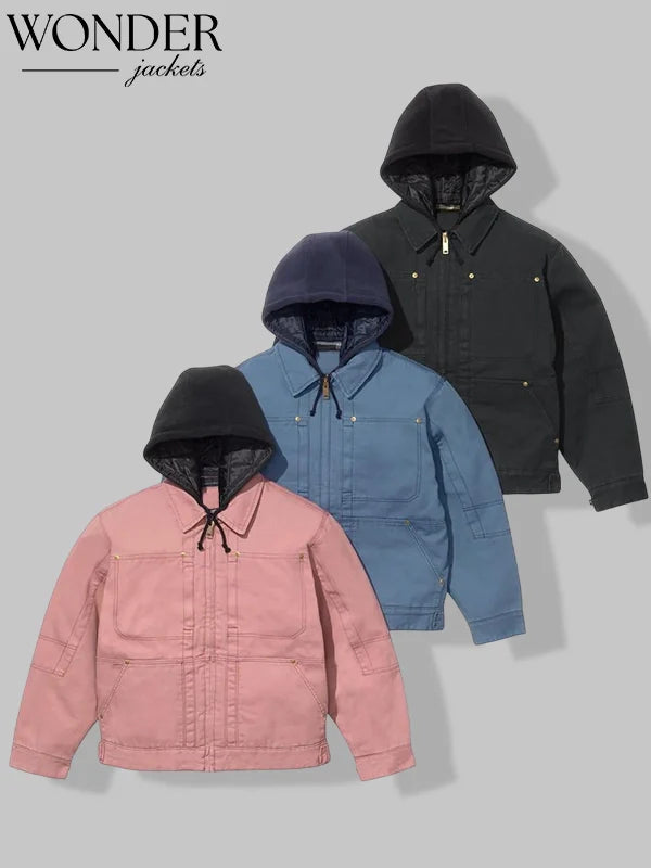 Supreme x Dickies Hooded Work Cotton Jacket