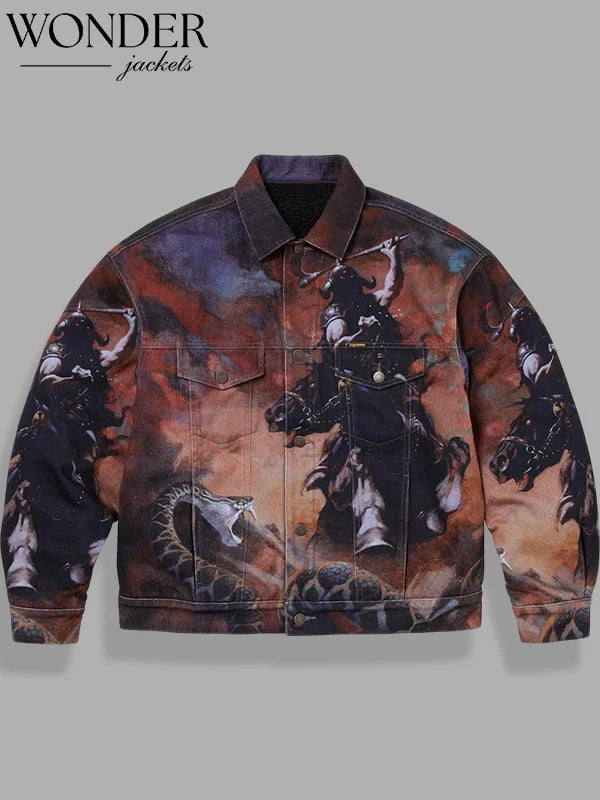 Supreme x Frazetta Trucker Jacket