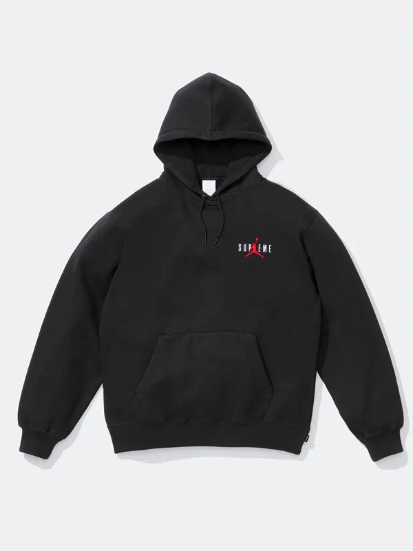 Supreme x Jordan Hoodie Black