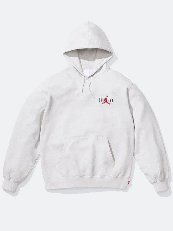 Supreme x Jordan Hoodie White