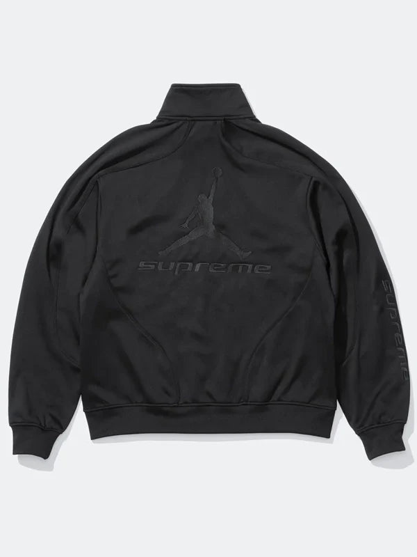 Supreme x Jordan Track Jacket Black