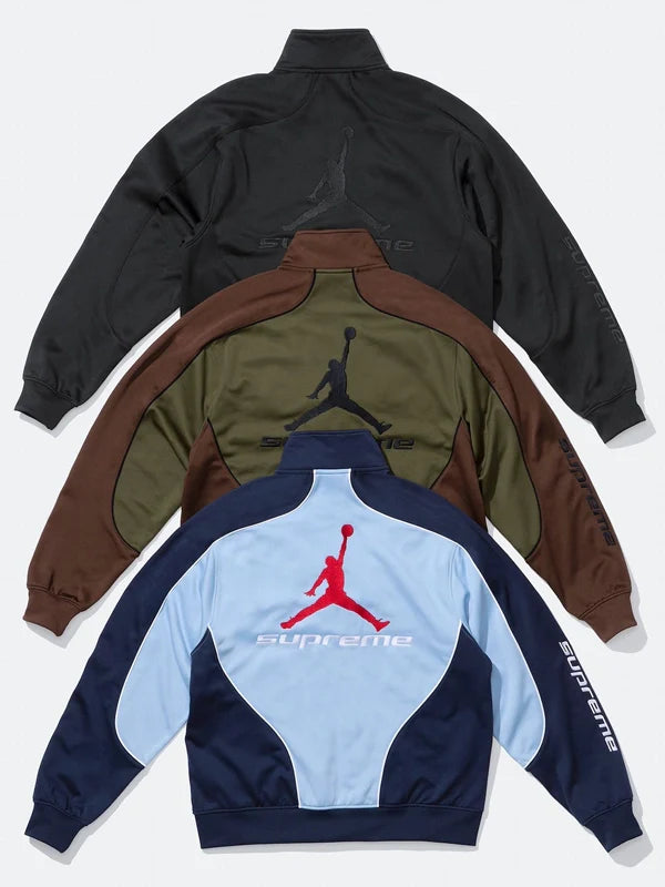 Supreme x Jordan Tricot Track Jacket