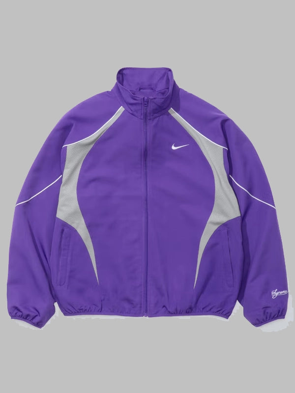 Supreme x Nike Purple Track Jacket