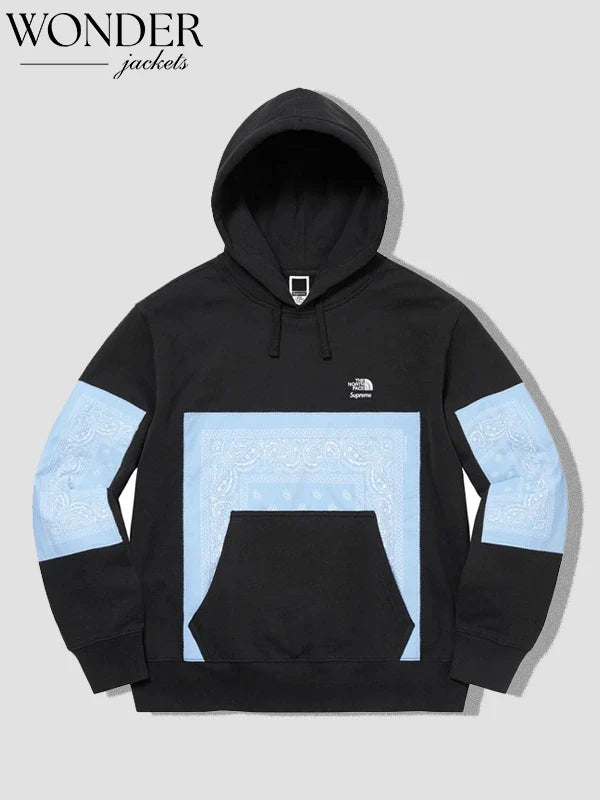 Supreme x The North Face Bandana-Print Hoodie