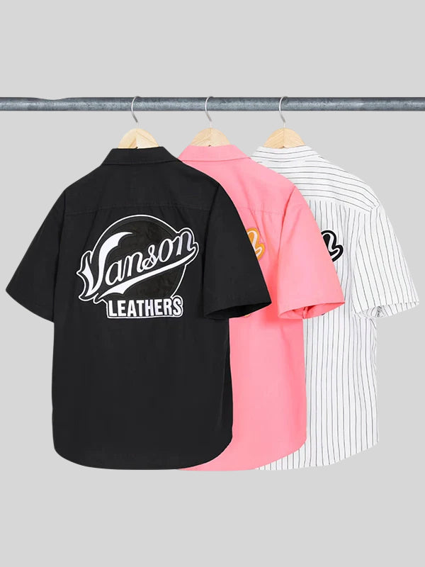 Supreme x Vanson Leather Work Shirt White