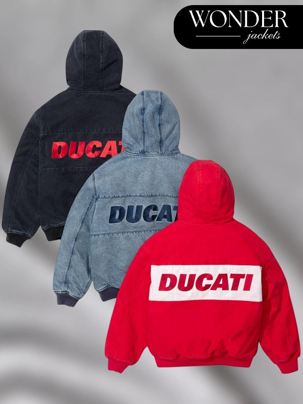 Supreme Ducati Hooded Work Jacket