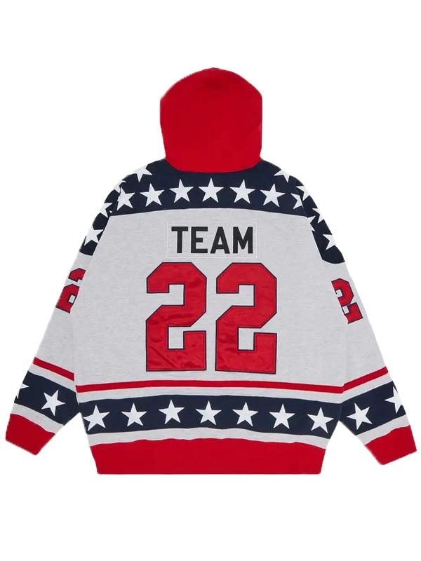 Supreme Hockey Logo Hoodie