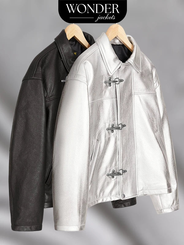Supreme Schott Leather Clip Jacket