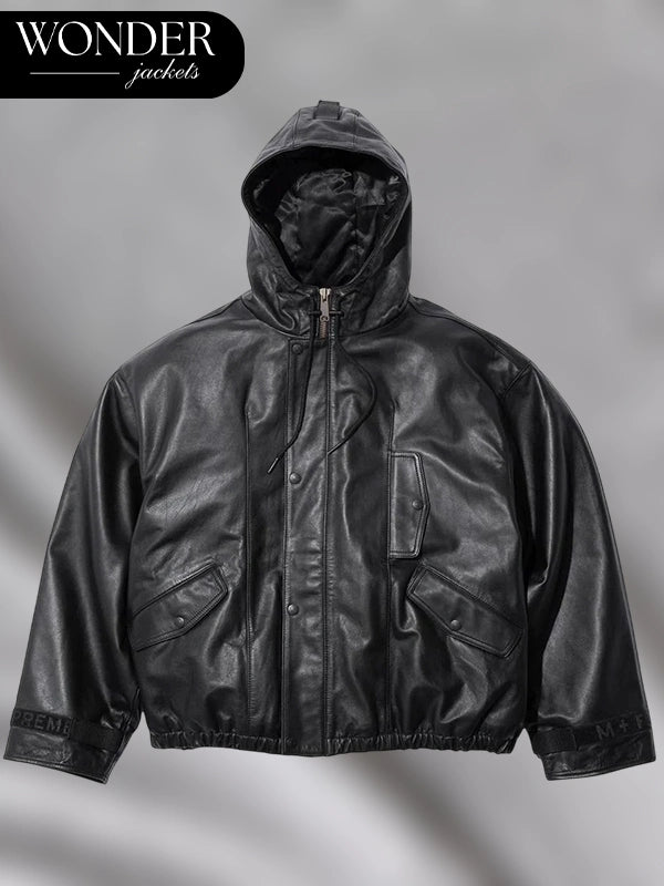 Supreme x Marithé + François Girbaud Leather Jacket Black