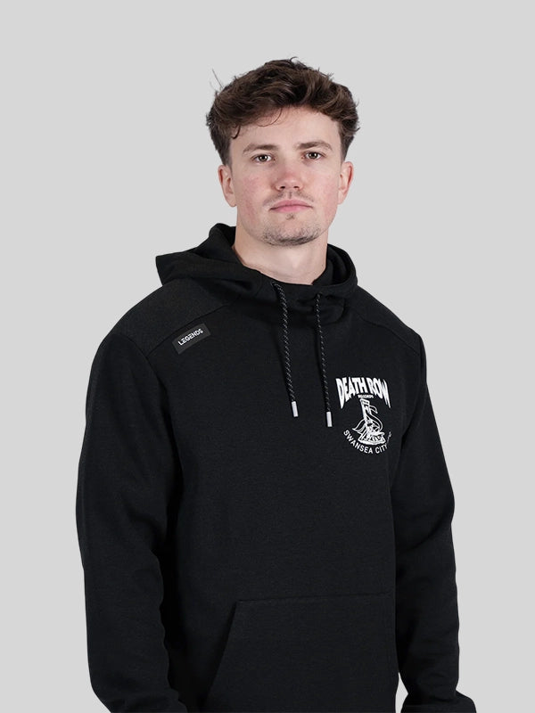 Swansea City x Legends x Death Row Black Tech Hoodie