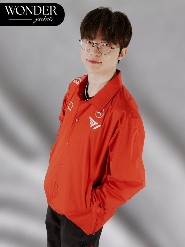 T1 2025 Jacket Red