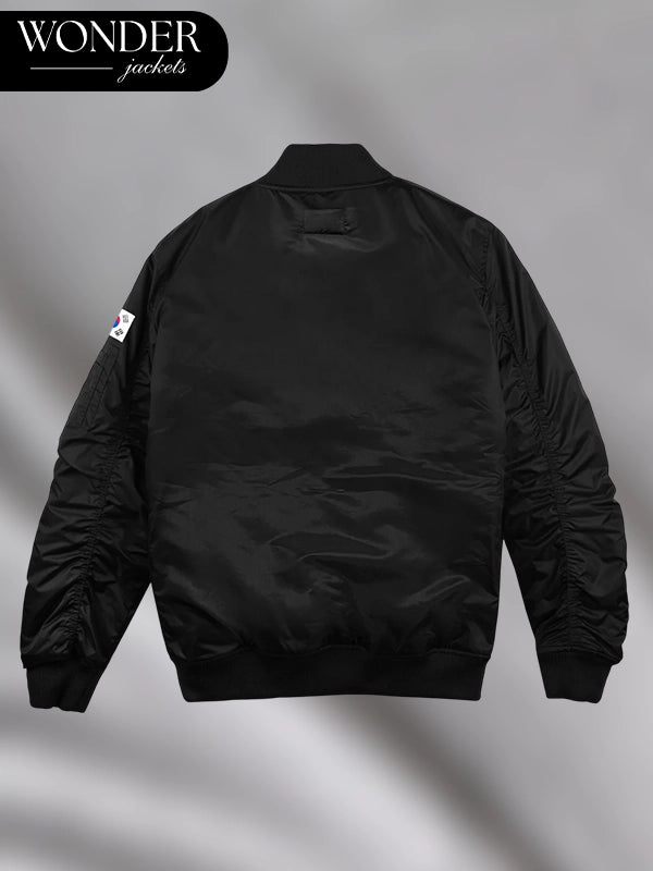 T1 Bomber Black Jacket 