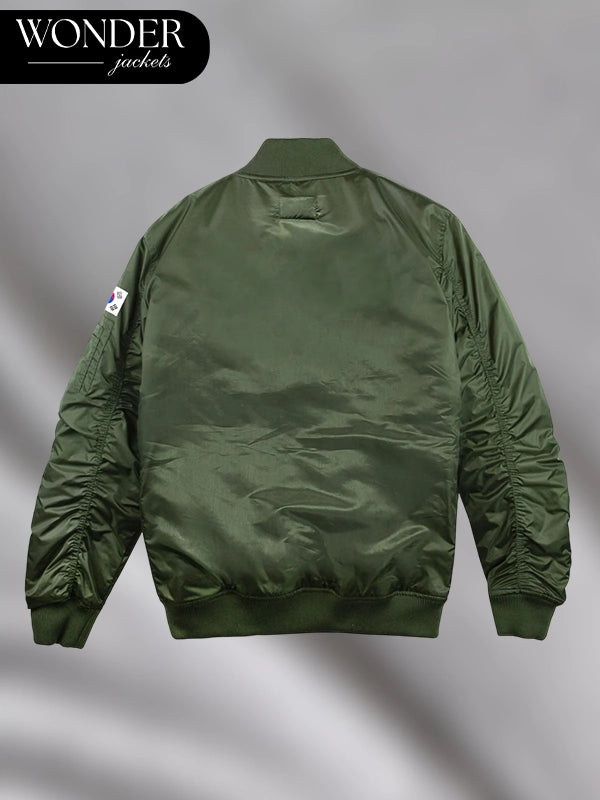 T1 MA1 Bomber Jacket Green