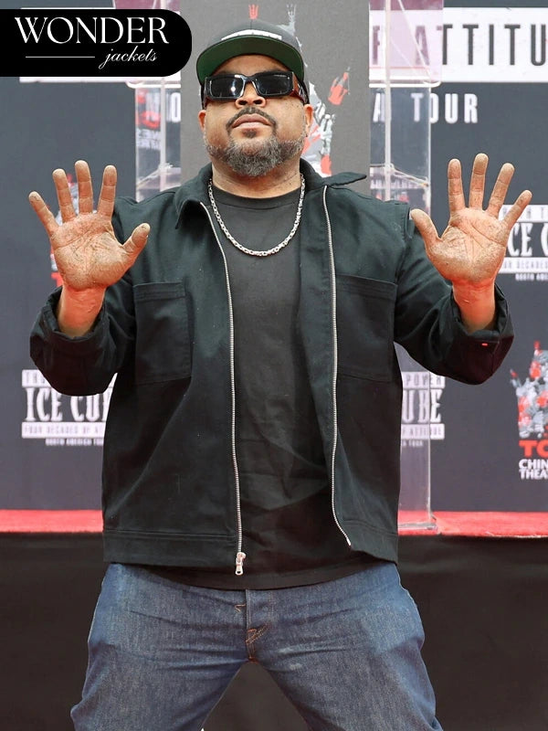 TCL Chinese Theater Ice Cube Black Jacket