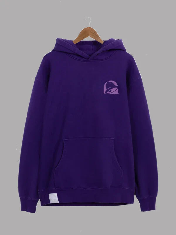 Taco Bell Hoodie Purple