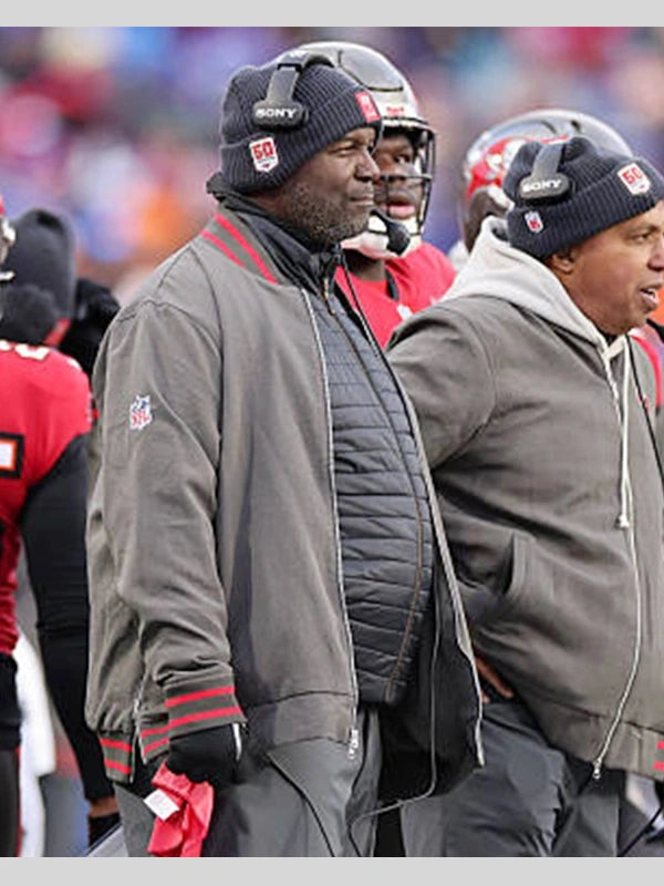 Tampa Bay Buccaneers Todd Bowles Sideline Jacket Black