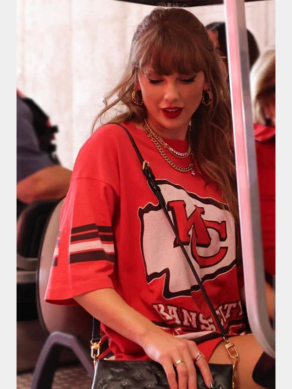 Taylor Swift Chiefs Red Jersey