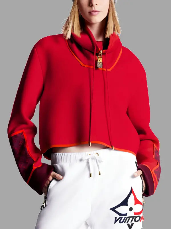 Taylor Swift LV Sweatshirt Red