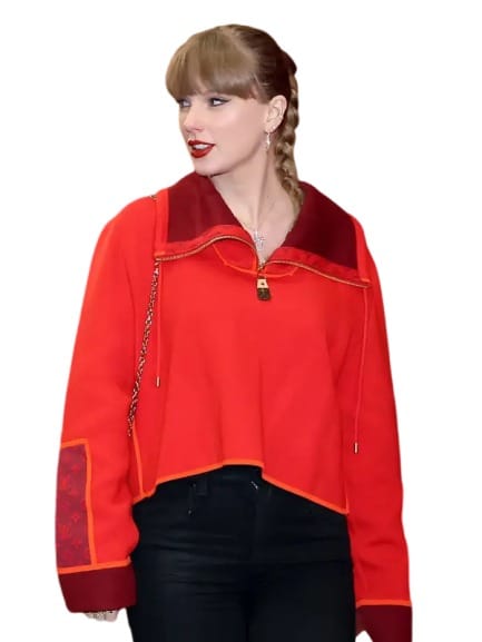 Taylor Swift Louis Vuitton Red Sweatshirt