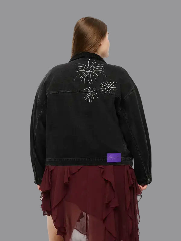 Taylor Swift Speak Now Jean Jacket Black