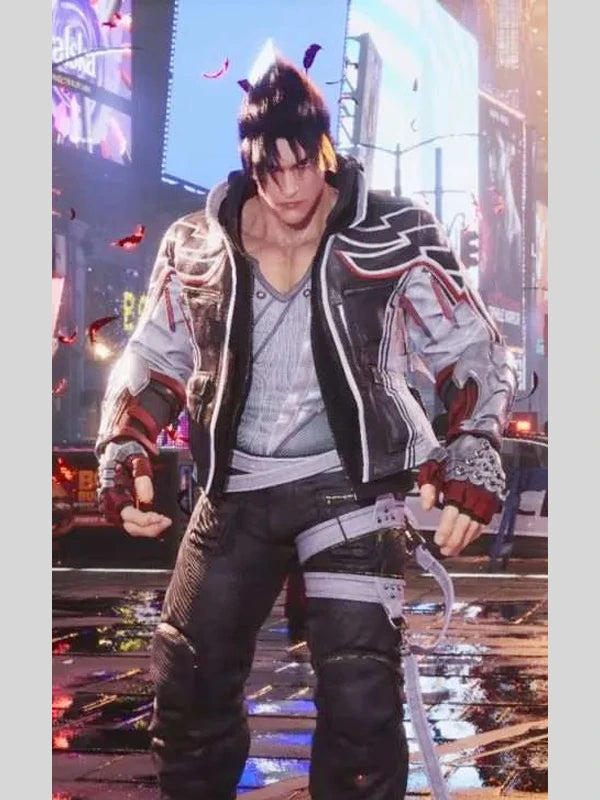 Tekken 8 Jin Kazama Leather Jacket