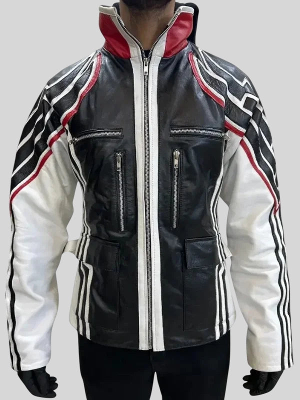 Tekken 8 jin kazama jacket black