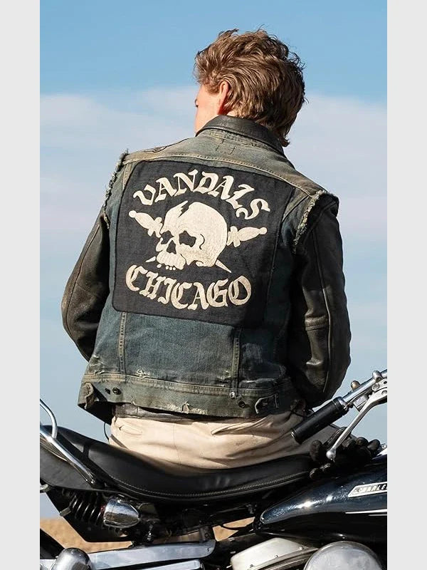 The Bikeriders Austin Butler Vandals Chicago Vest