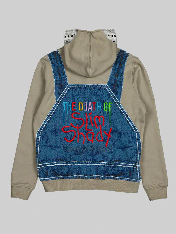 The Death of Slim Shady TDOSS Overall Full Zip Hoodie