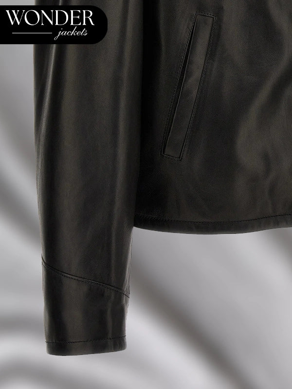 The Equalizer Season5 Robyn McCall Black Leather Jacket