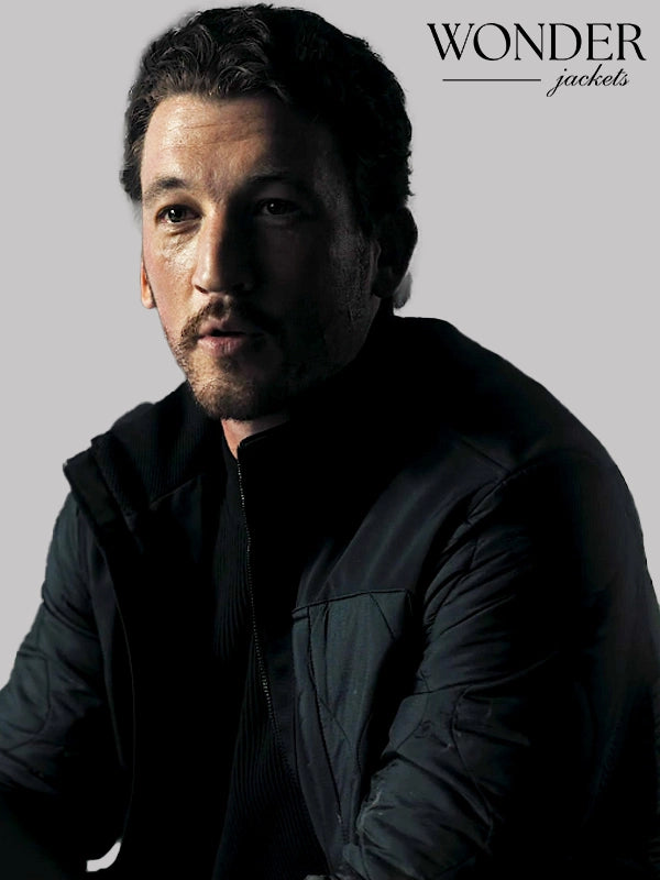 The Gorge Miles Teller Black Jacket