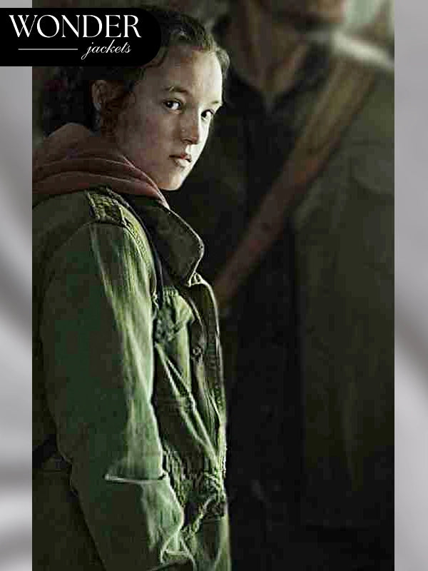 The Last of Us S03 Bella Ramsey Jacket Green