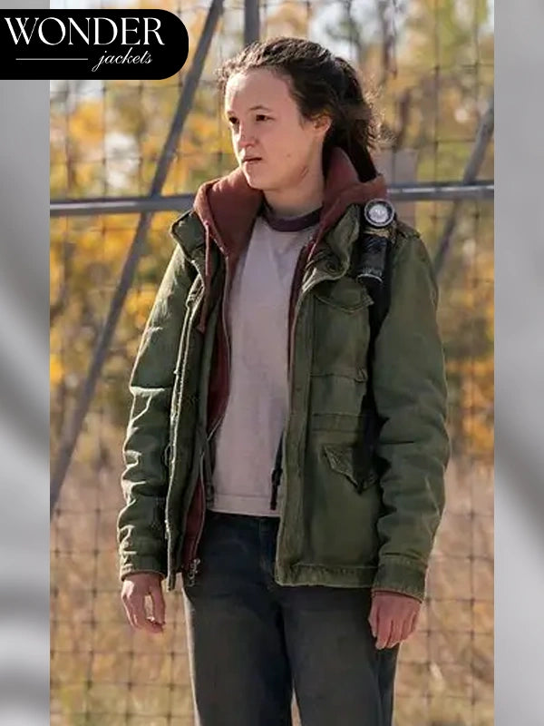 The Last of Us S03 Ellie Williams Green Jacket