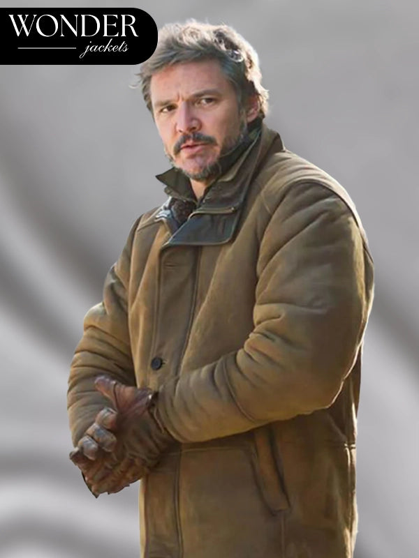 The Last of Us S03 Joel Miller Brown Leather Jacket