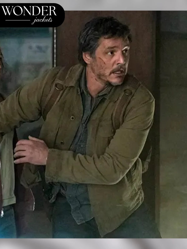 The Last of Us S03 Pedro Pascal Brown Jacket