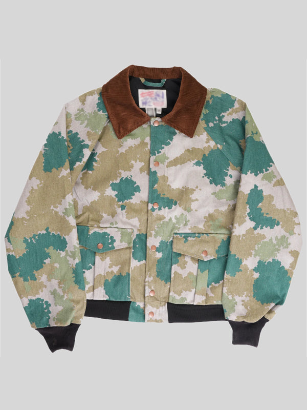 The McGrath Bomber Jacket-Blumentarn