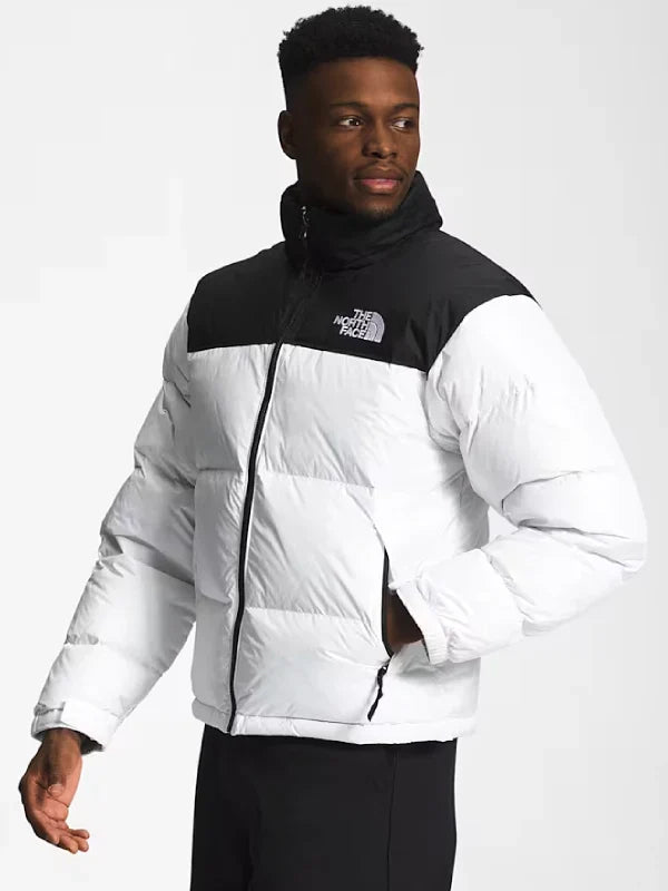 The North Face Men's 1996 Retro Nuptse White Puffer Jacket