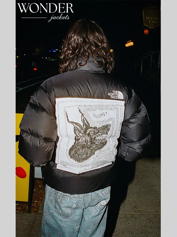 The North Face Nuptse X Supreme Jacket Black