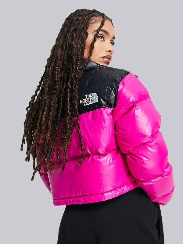 The North Face Pink Cropped Jacket