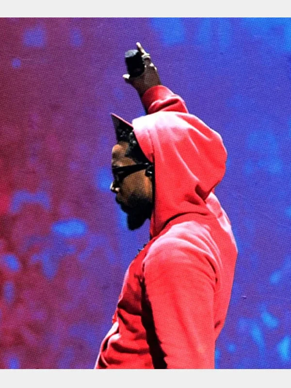 The Pop Out Concert Red Kendrick Lamar Hoodie