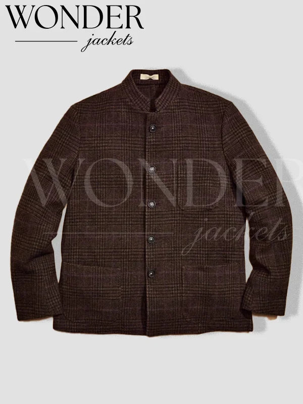 The Rise Of The Rich Guy Brown Jacket