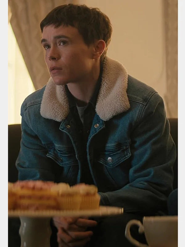 The Umbrella Academy S04 Vanya Hargreeves Blue Denim Jacket